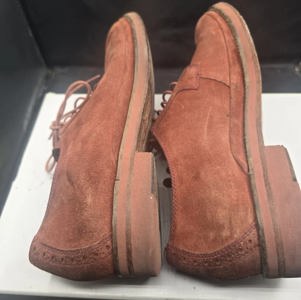 Cole Haan Men's Oxford Shoes - Burnt Orange‎ Suede